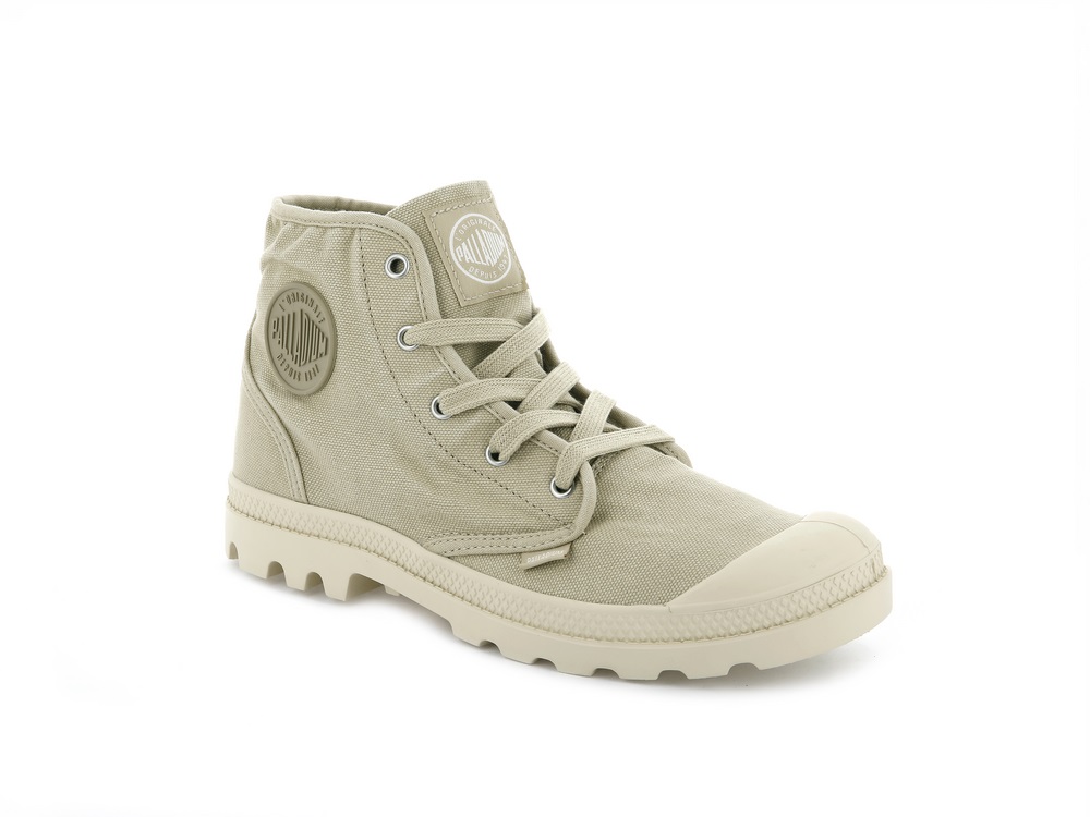 Botas Palladium PAMPA HI Mujer Sahara / Ecru | Costa Rica-80426